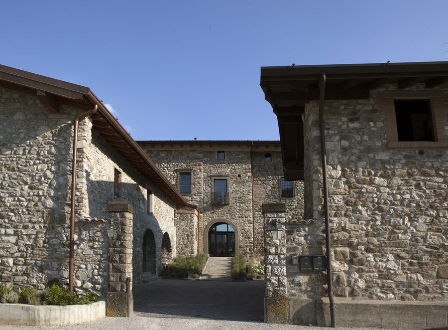 Podere Castel Merlo Resort Villongo SantʼAlessandro Exteriör bild