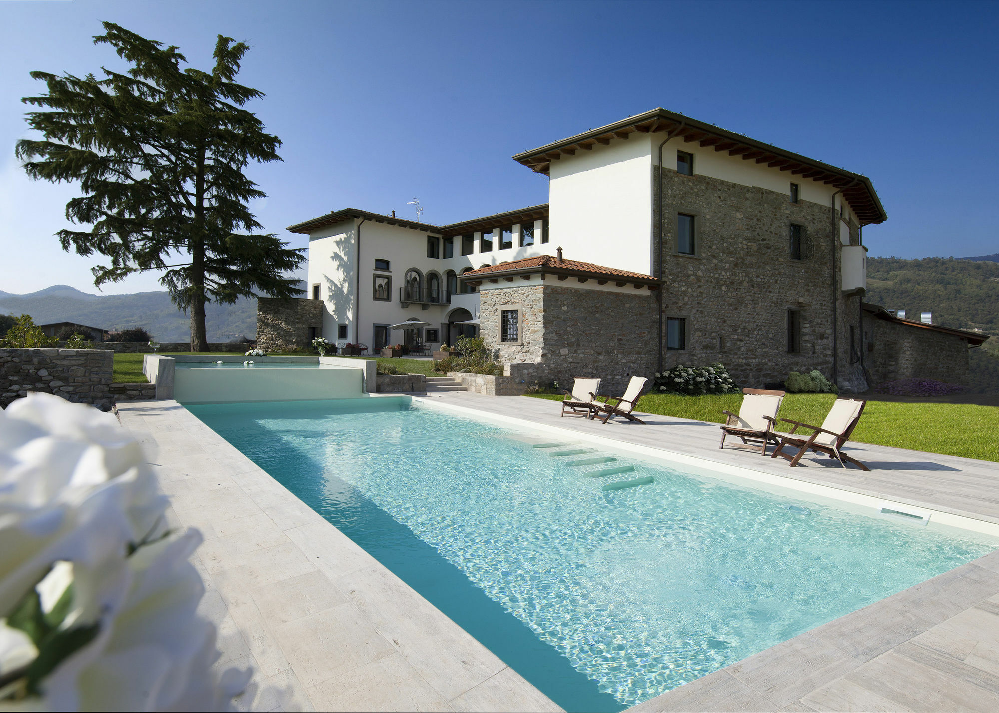 Podere Castel Merlo Resort Villongo SantʼAlessandro Exteriör bild